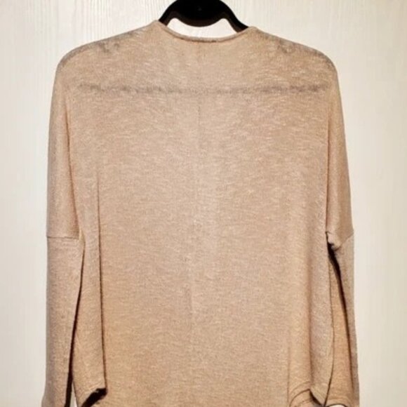 Women's *Seven Sisters* Blouse Zippered Super Lightweight Knite - Mint Size Med - Picture 3 of 6